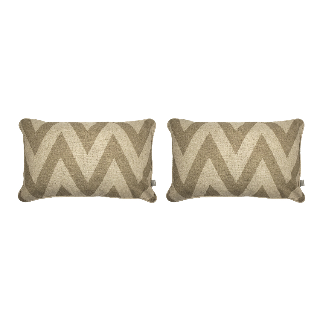 Lot de 2 housses de coussin MEENA, NAF NAF HOME