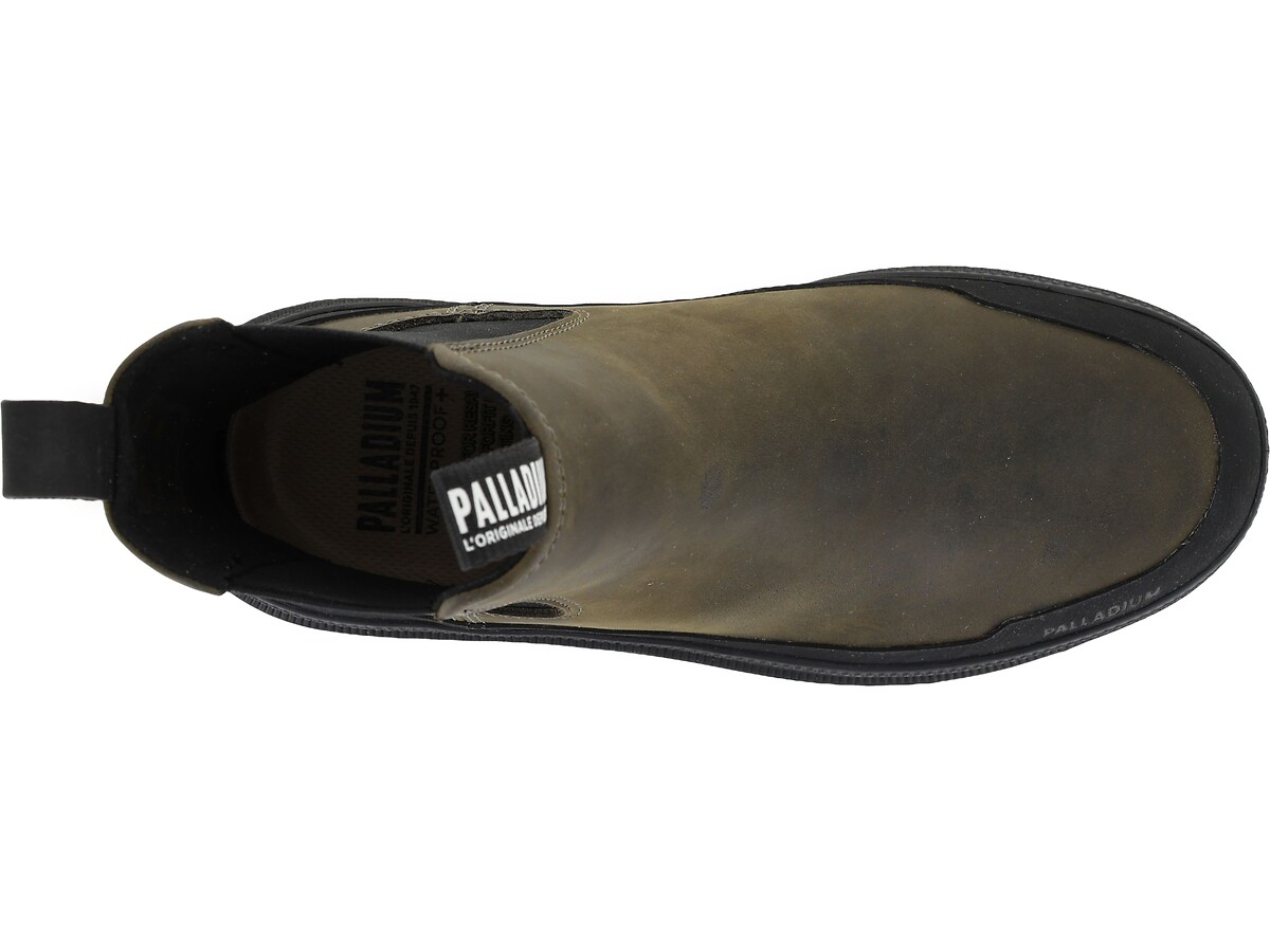 Palladium Botines impermeables de piel, Trooper Chelsea — photo 7