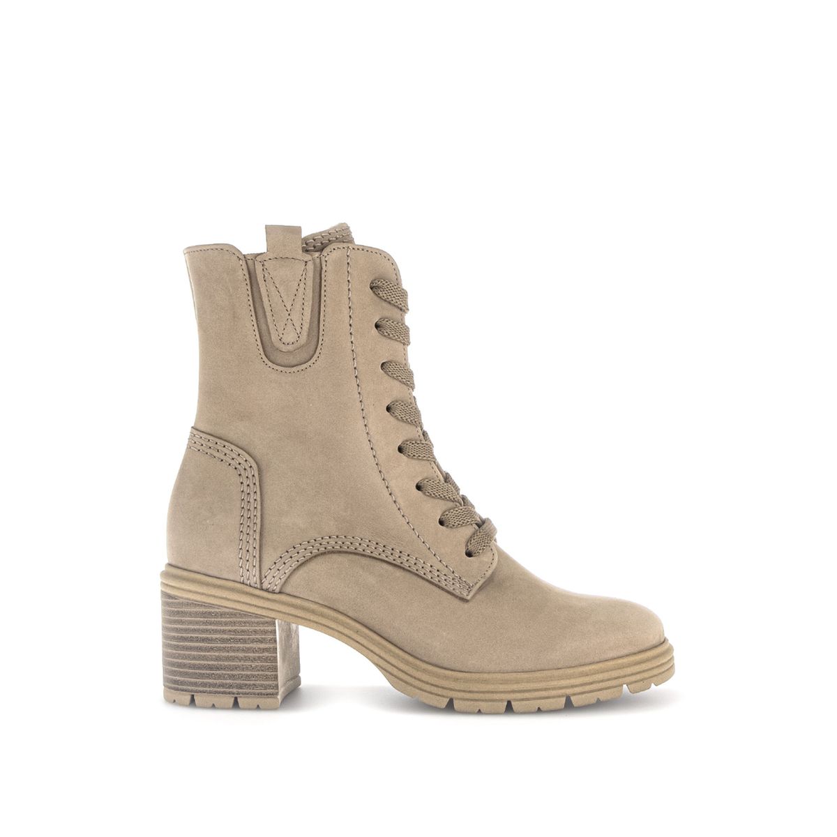 Bottines femme outlet nubuck beige