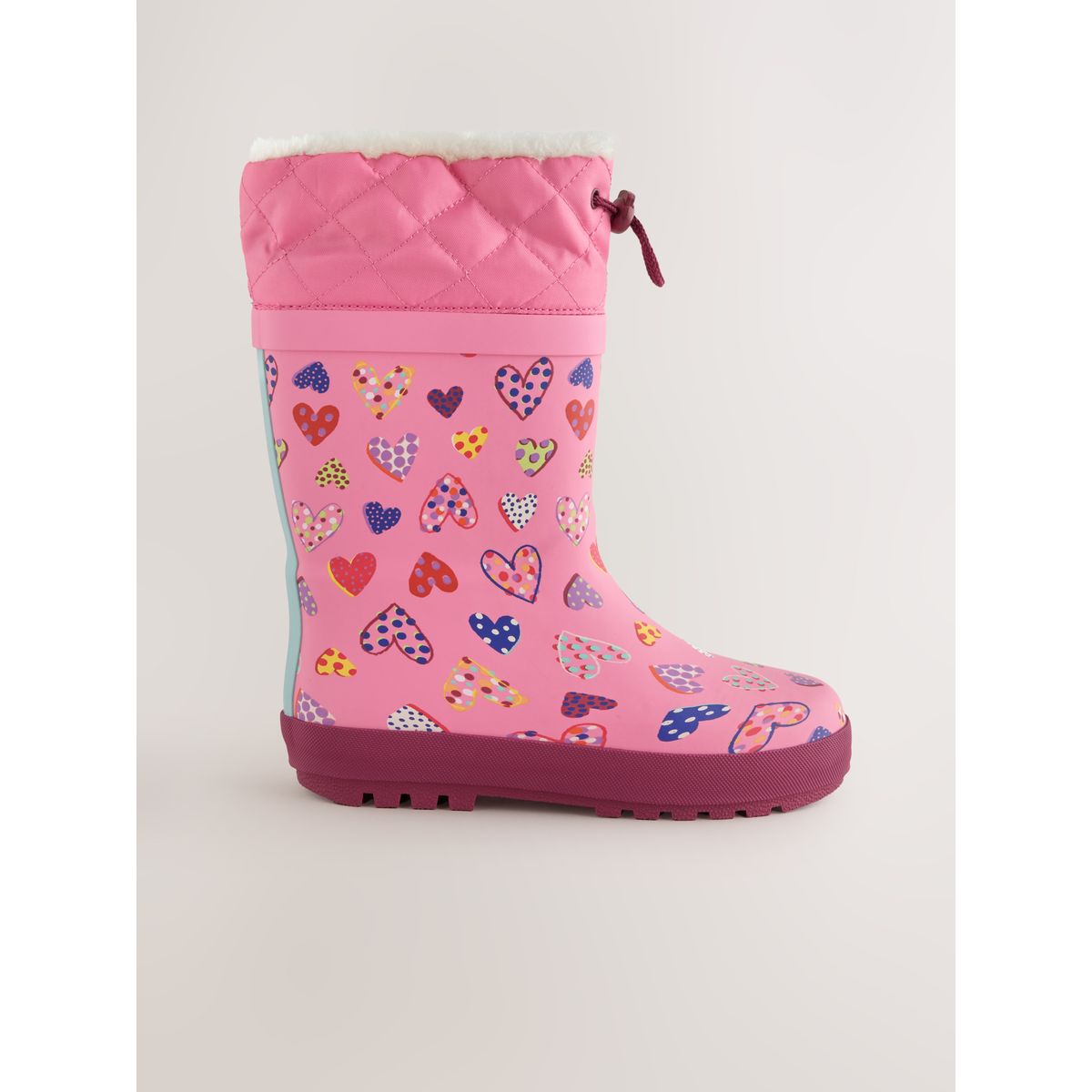 Bottes thinsulate en caoutchouc à revers, NEXT