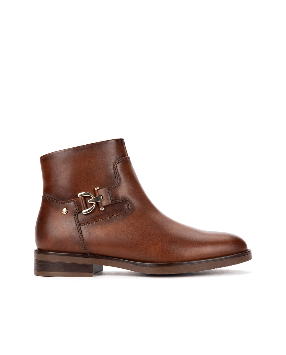 Bottines plates cuir Puertollano, PIKOLINOS
