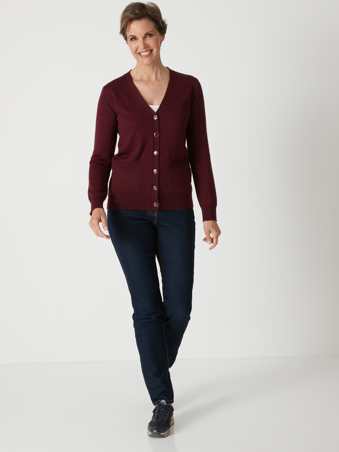 Gilet 50% laine mérinos, DAXON