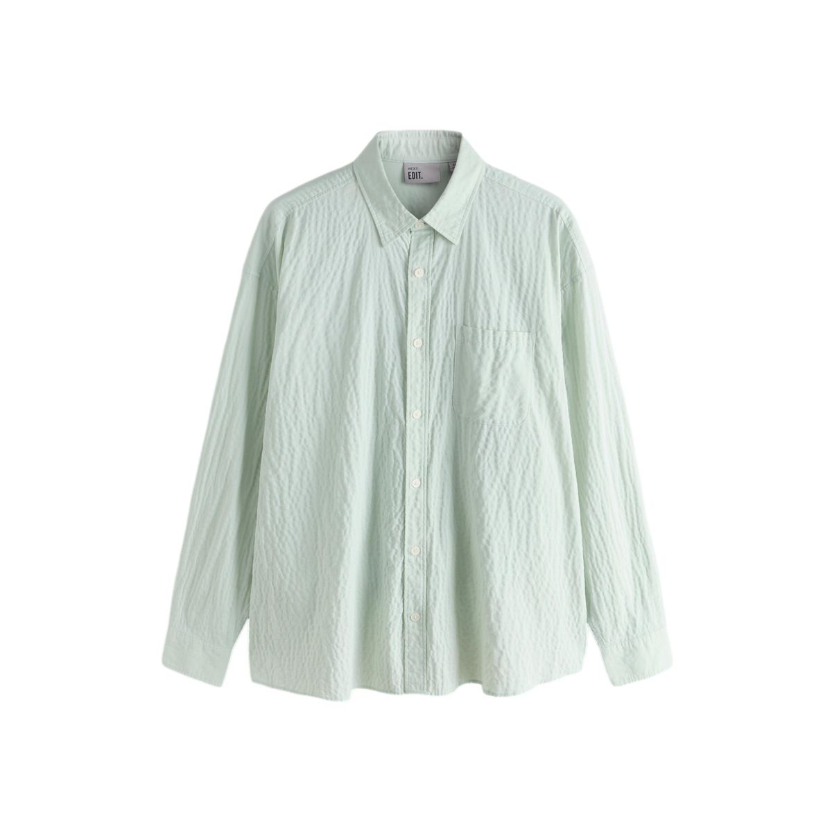 Chemise texturée à manches longues, NEXT