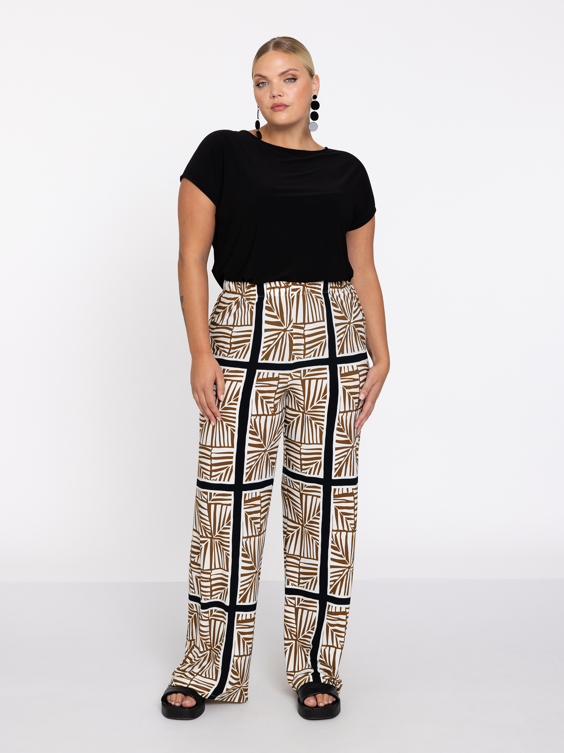 Pantalon imprimée, YOEK