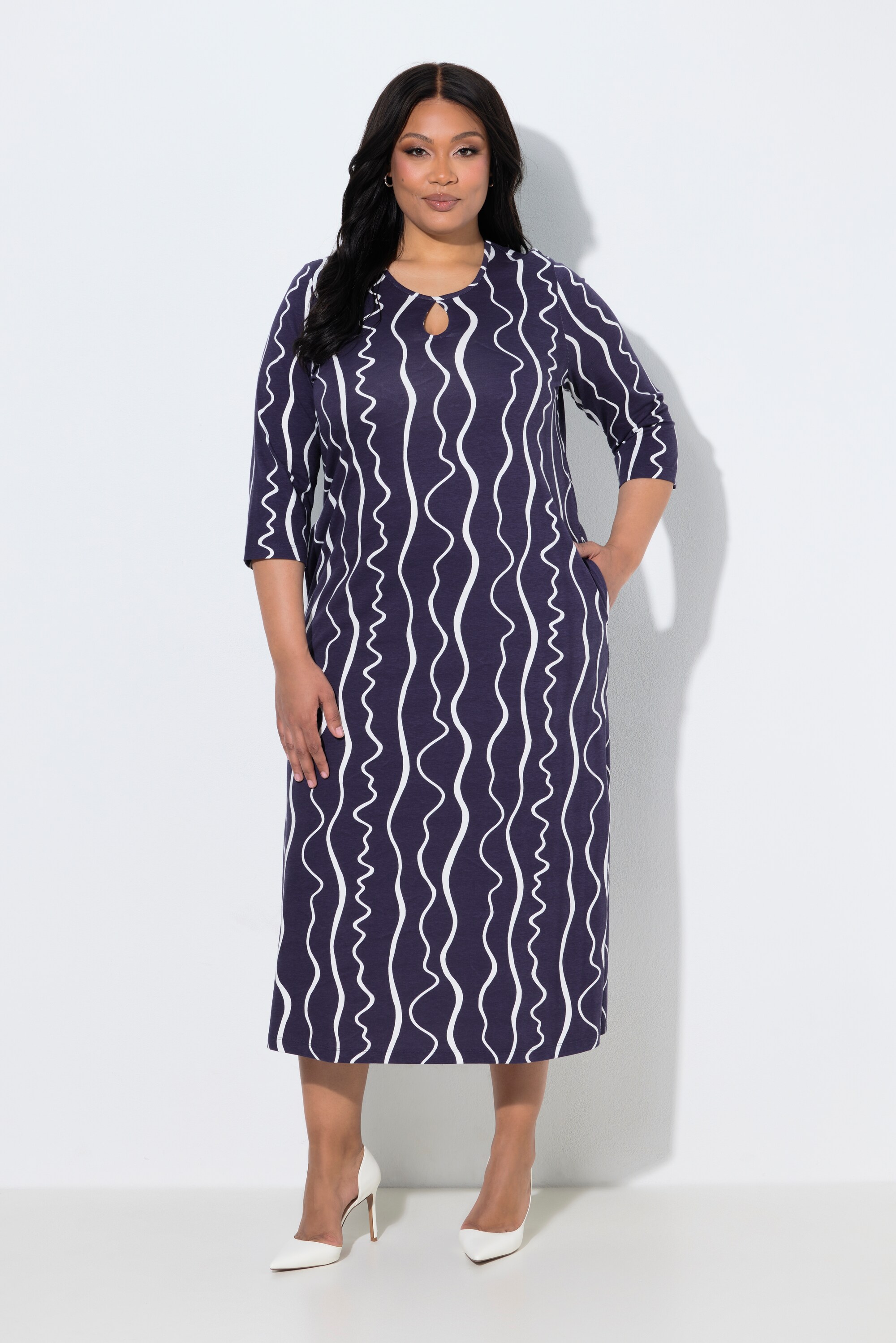 Robe maxi en jersey, ULLA POPKEN