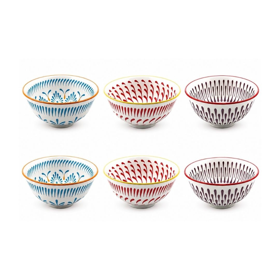 Lot de 6 bols médiums, KYOTO, ARTIME
