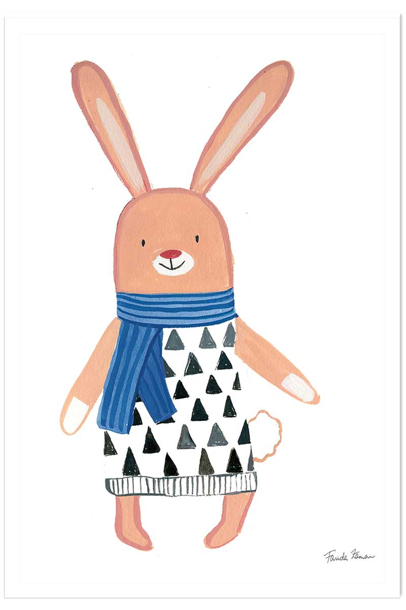 Affiche enfant copains de quartier, HEXOA