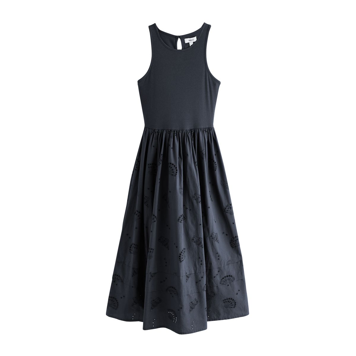Robe sans manches brodée 2-en-1, NEXT