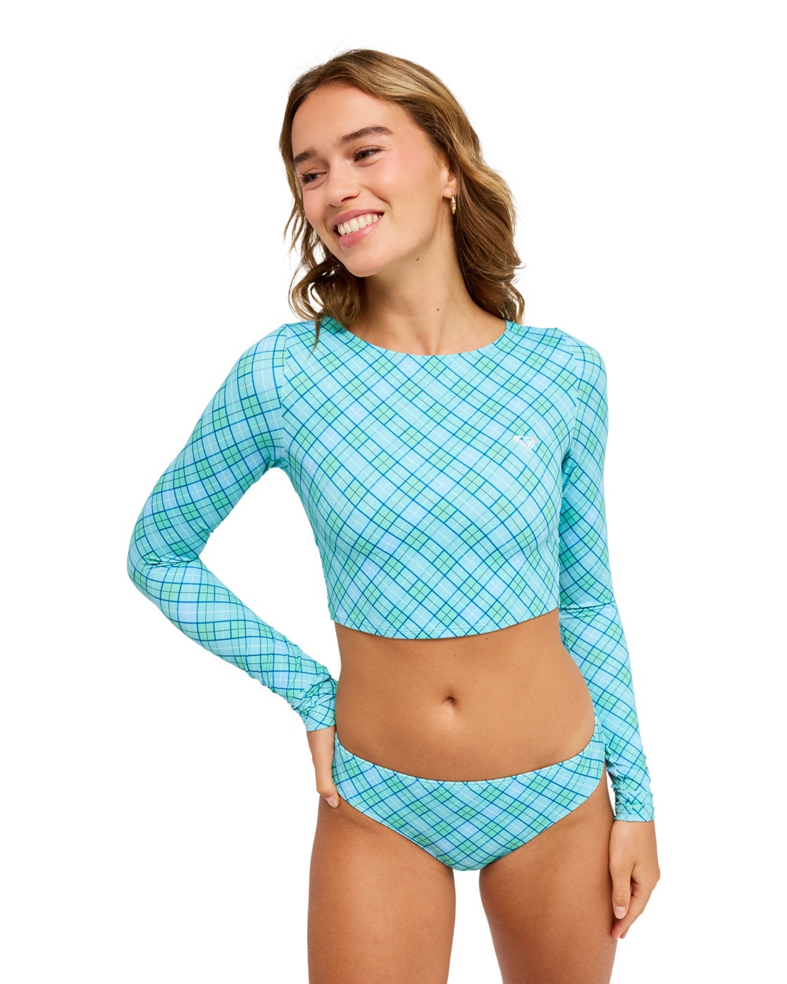 Lycra manches longues cropped THE BEACH BABE., ROXY