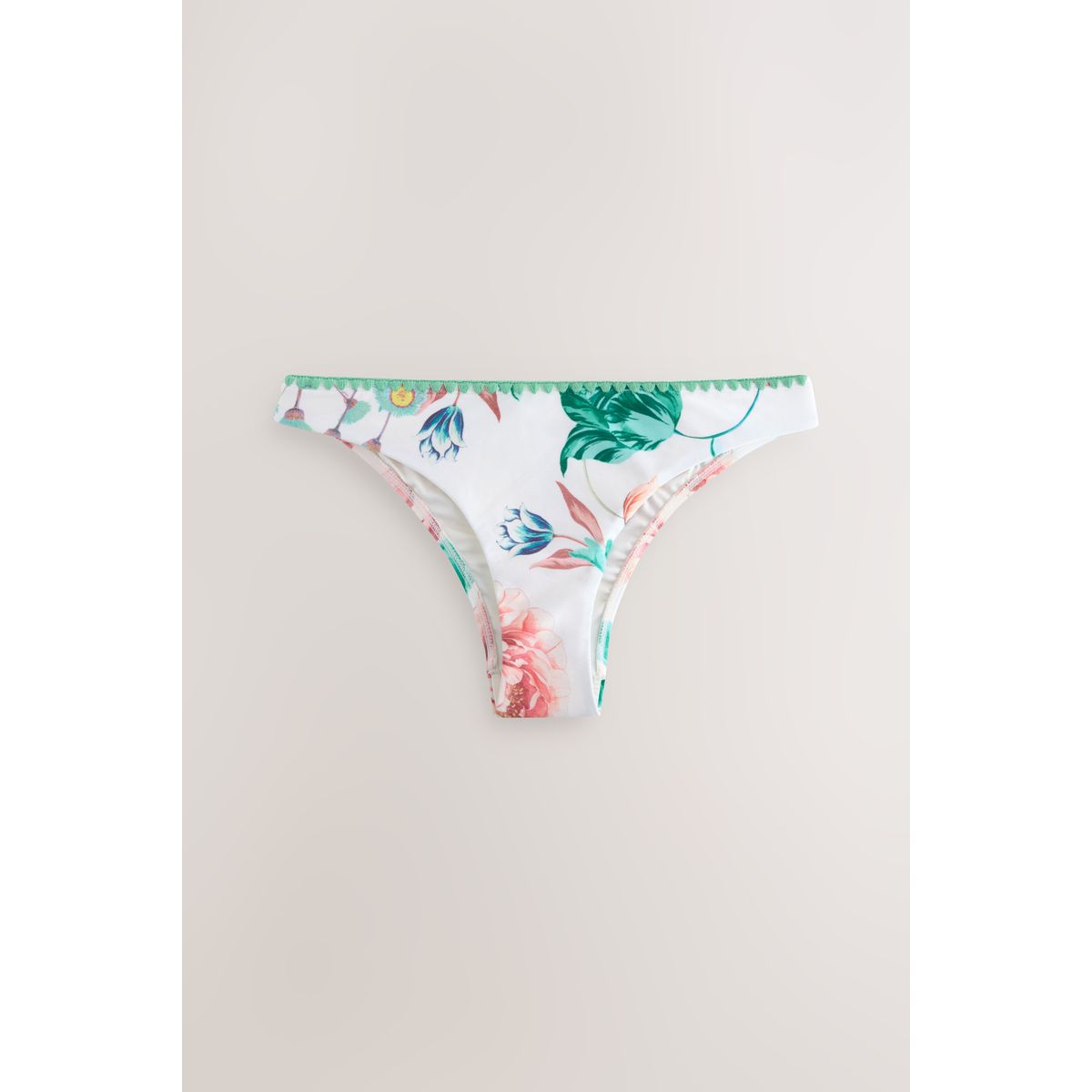 Bas de bikini ultra brillant en point surjet, NEXT