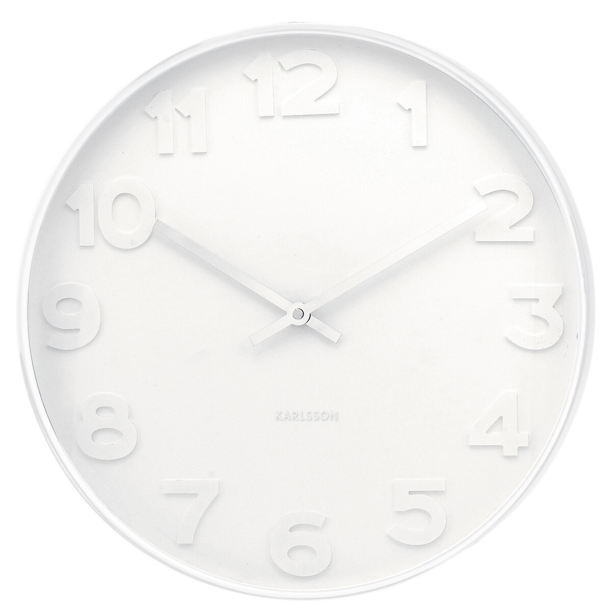 37.5cm mr. numbers wall clock Karlsson | La Redoute