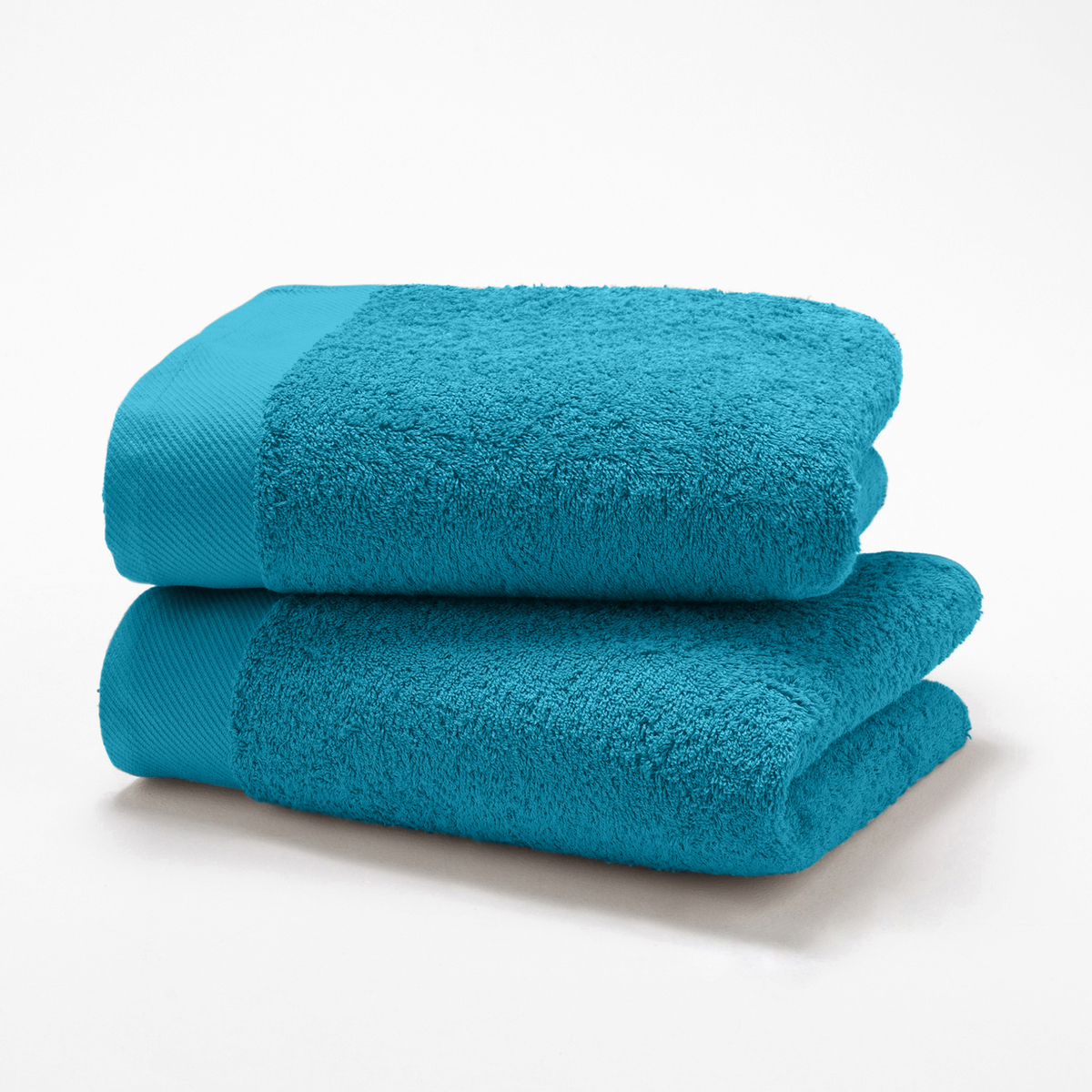 Product photograph of Set Of 2 Scenario Cotton Hand Towels from La Redoute UK