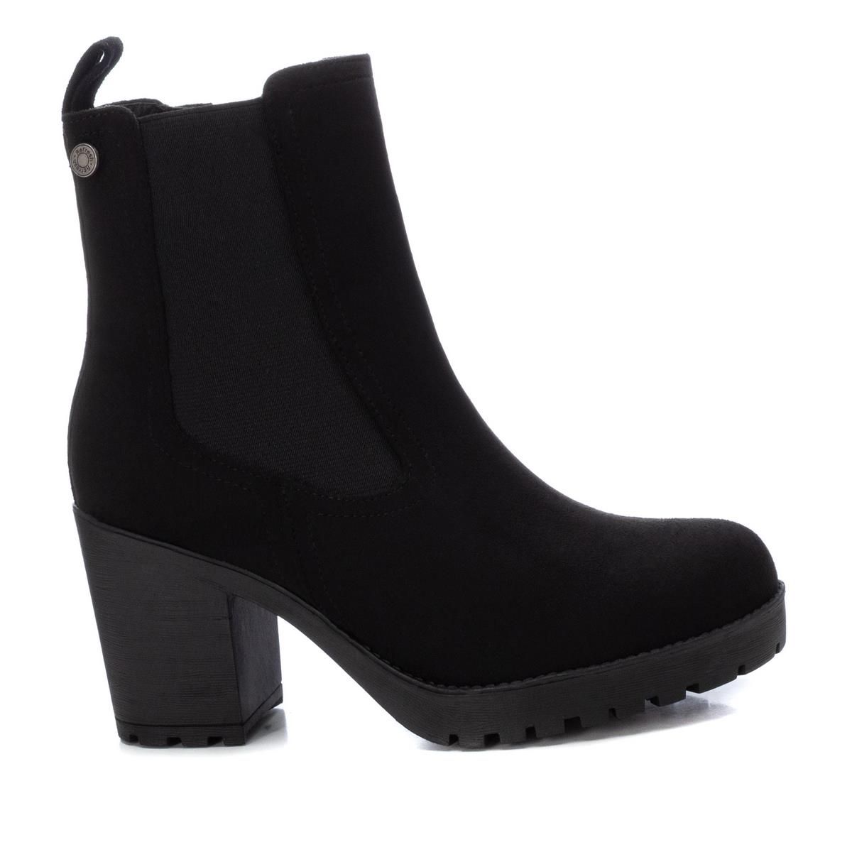 Bottines avec talon de 8 cm noir Refresh La Redoute