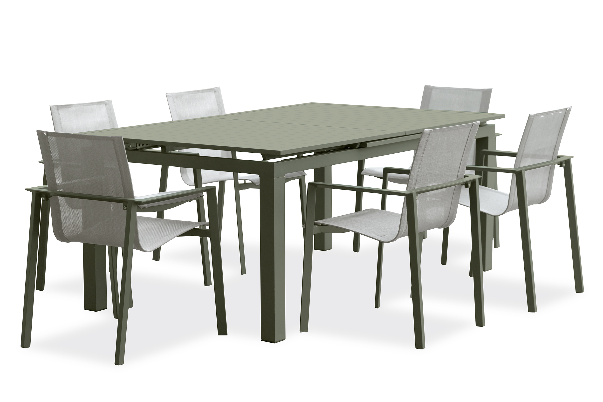 Ensemble repas de jardin en aluminium MIAMI, DCB GARDEN