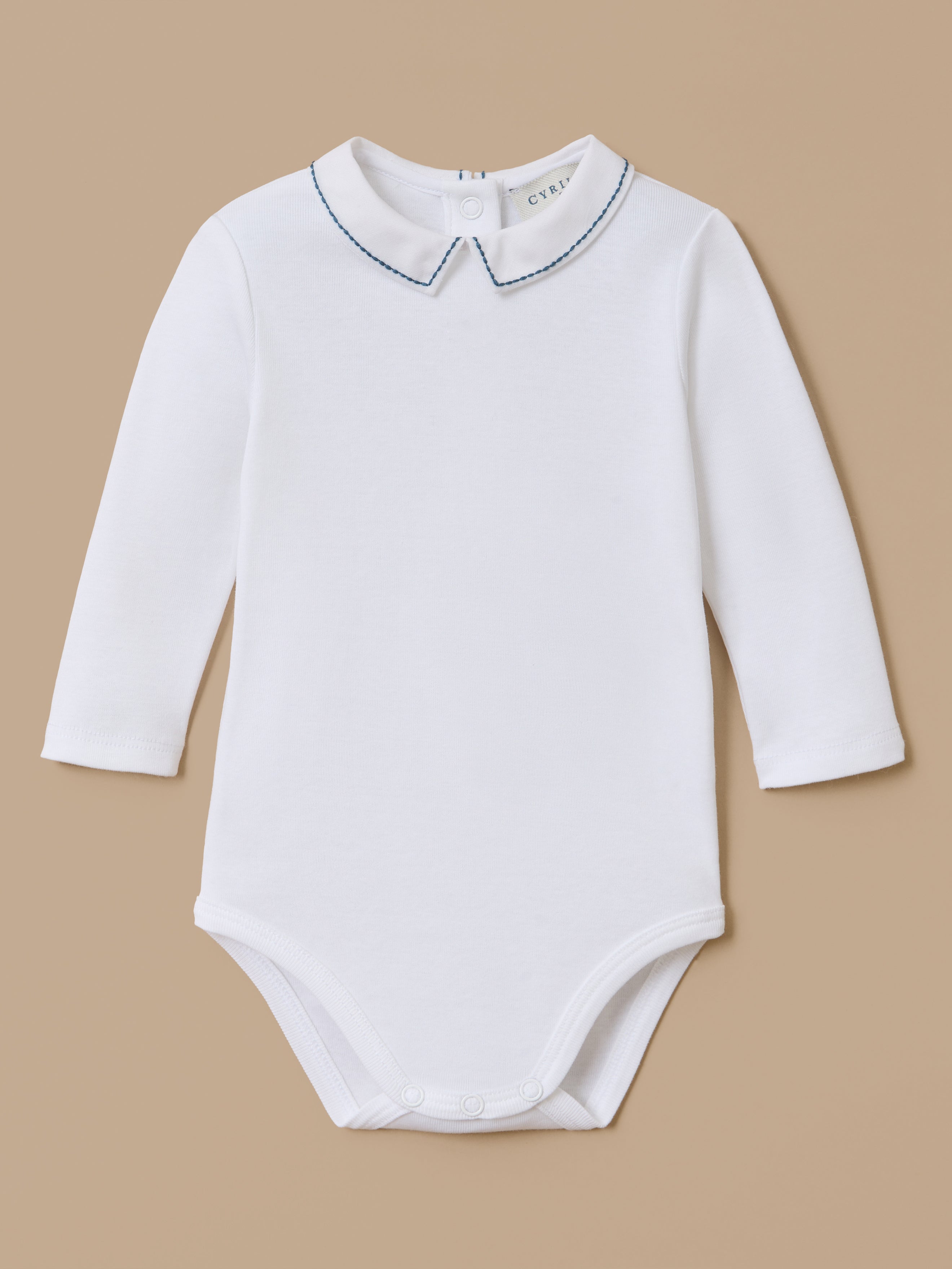 Body col droit brodé, CYRILLUS