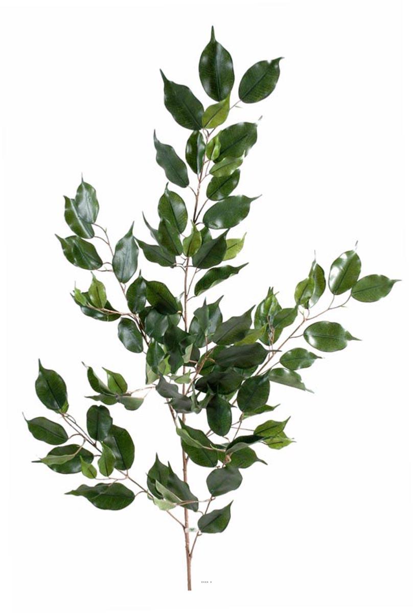 Branche de feuillage Ficus artificiel H 108, ARTIFICIELLES