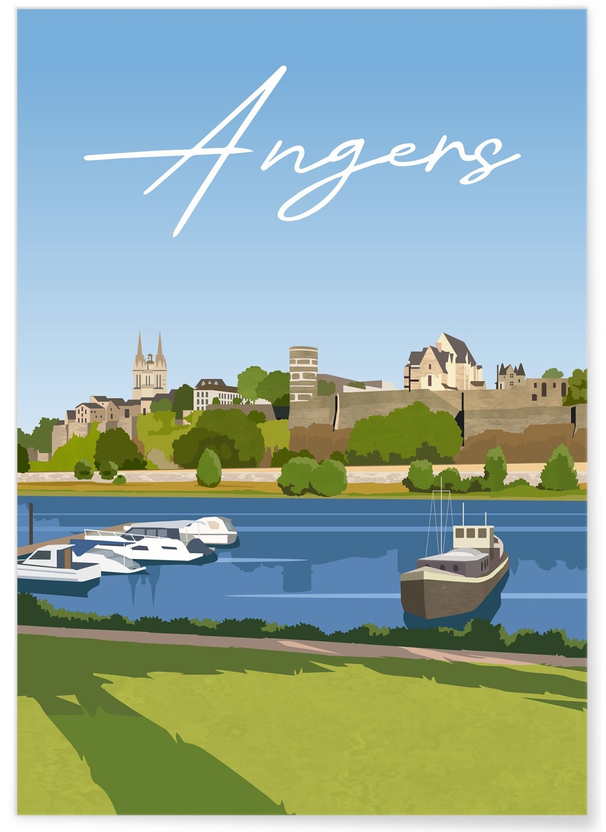 Affiche ville Angers 6, L'AFFICHERIE