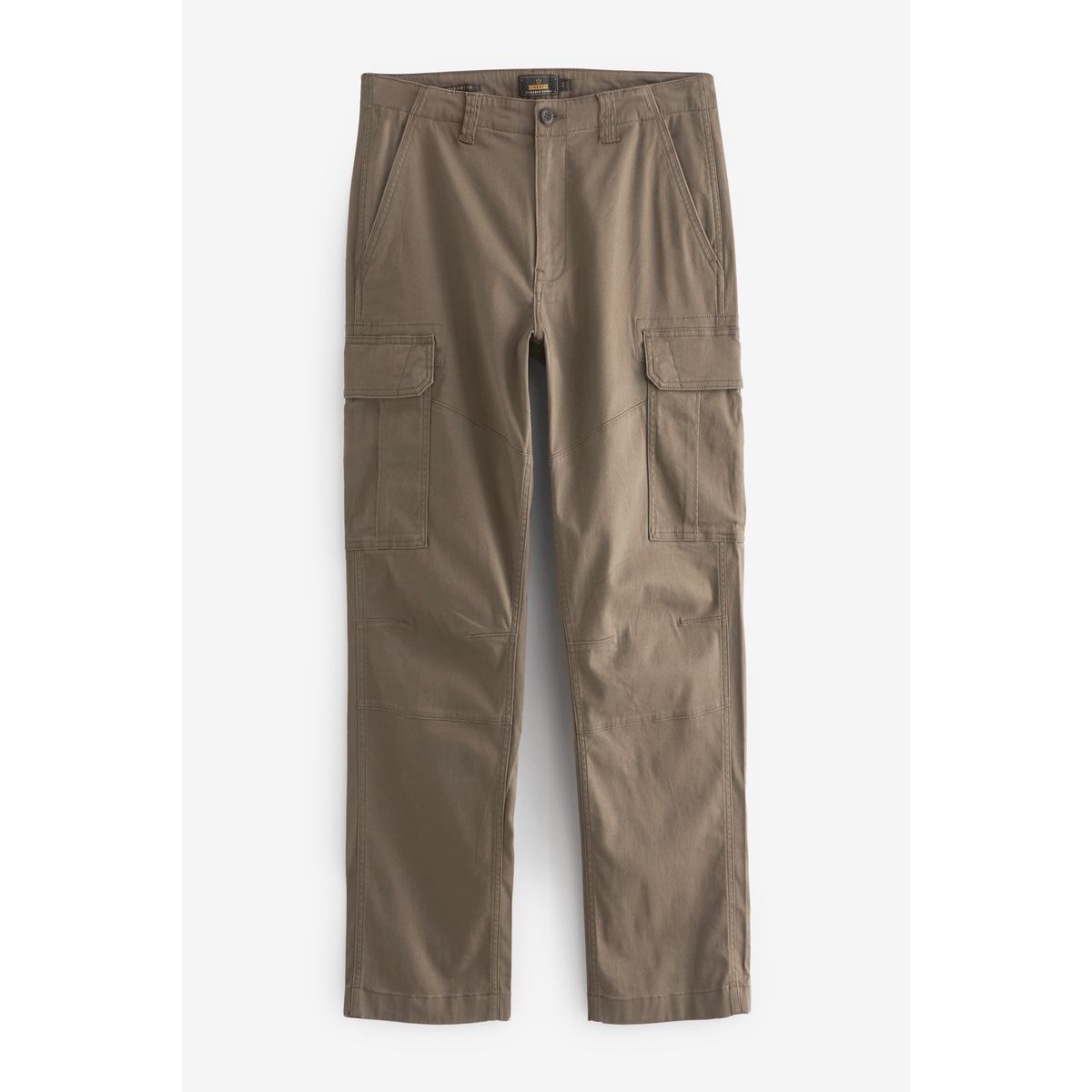 Pantalon cargo droit stretch, NEXT