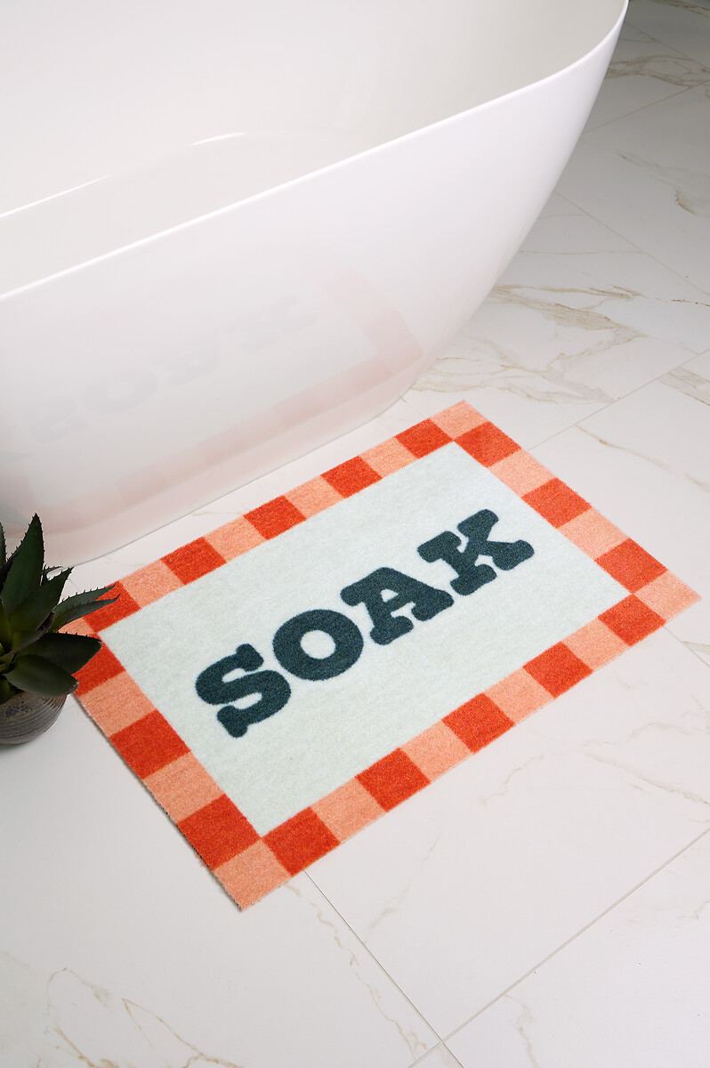 Bright Soak Border Bath Mat, DIP & DRIP