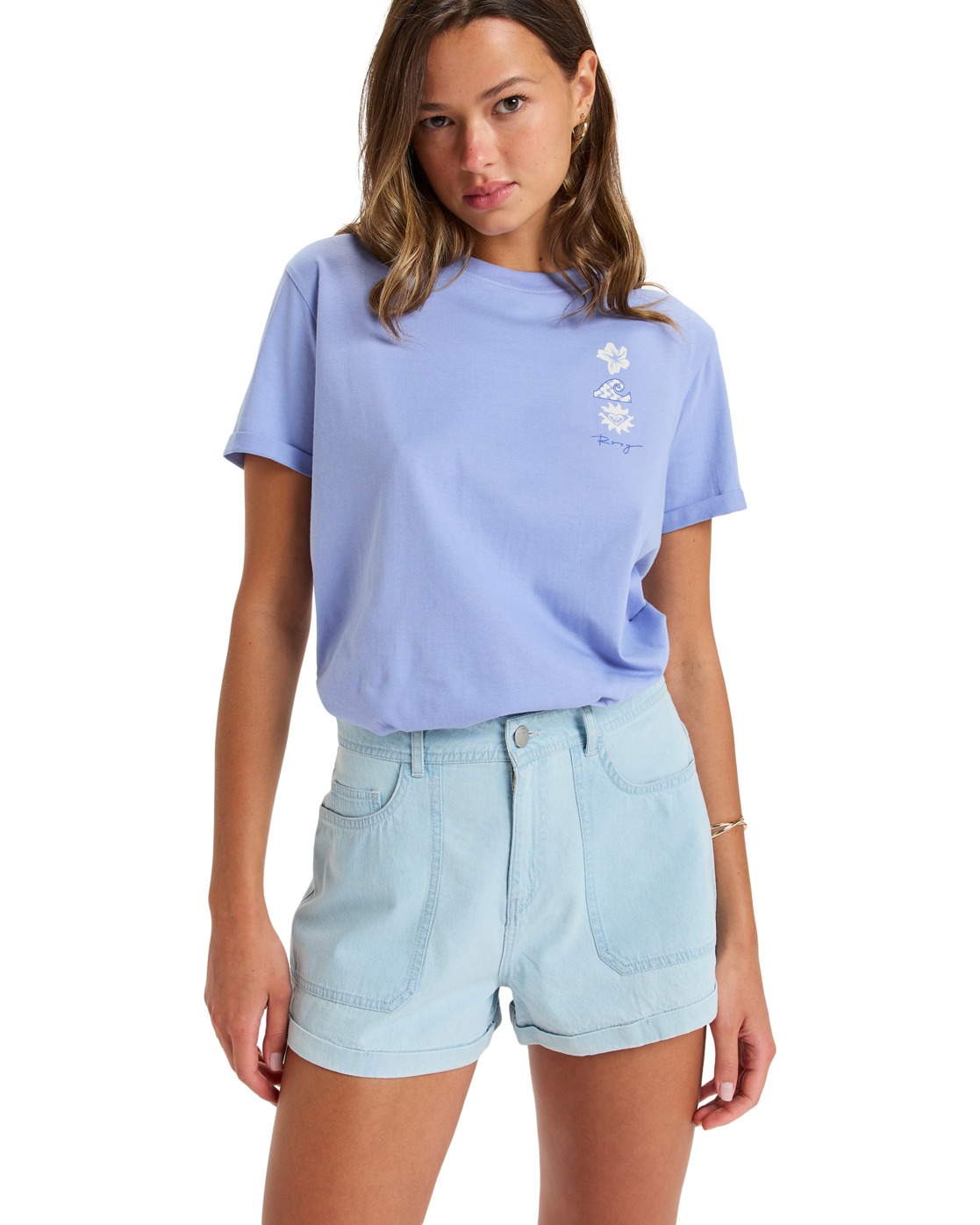 Short en jean VIBRANT COMMUNITY., ROXY