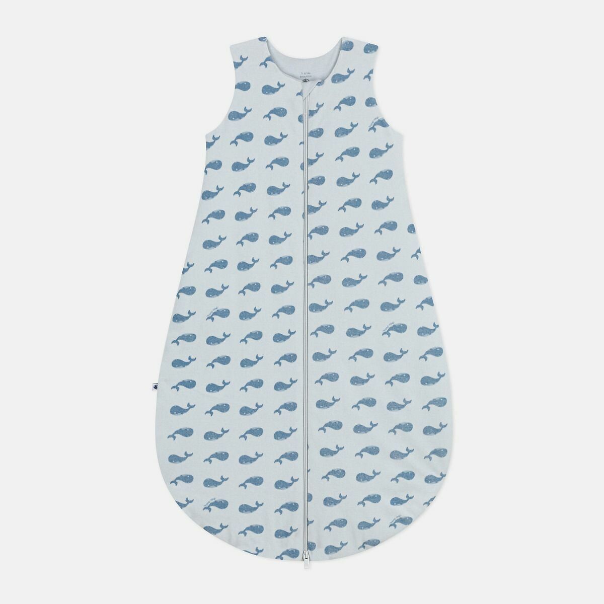 PETIT BATEAU Slaapzak met walvisprint