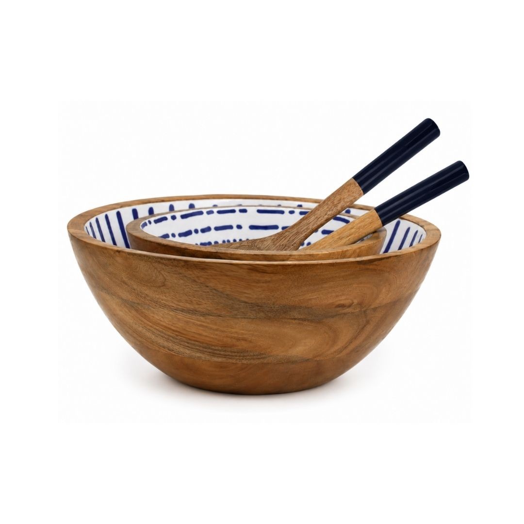 Set de 2 saladiers et couverts, SANTORIN, ARTIME