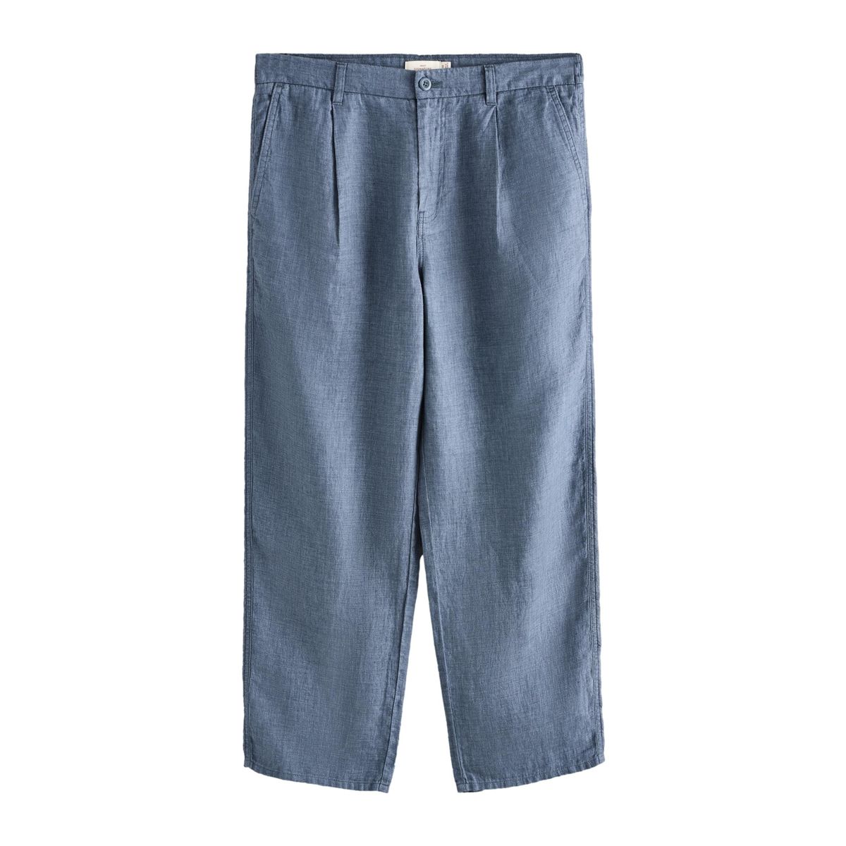Pantalon chevrons vintage lin signature, NEXT