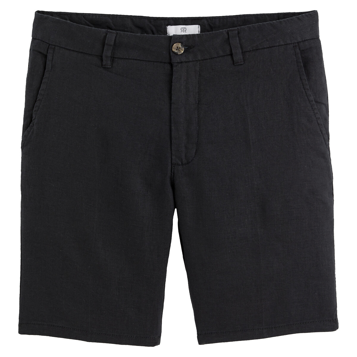 Bermudas urbanas de lino, LA REDOUTE COLLECTIONS