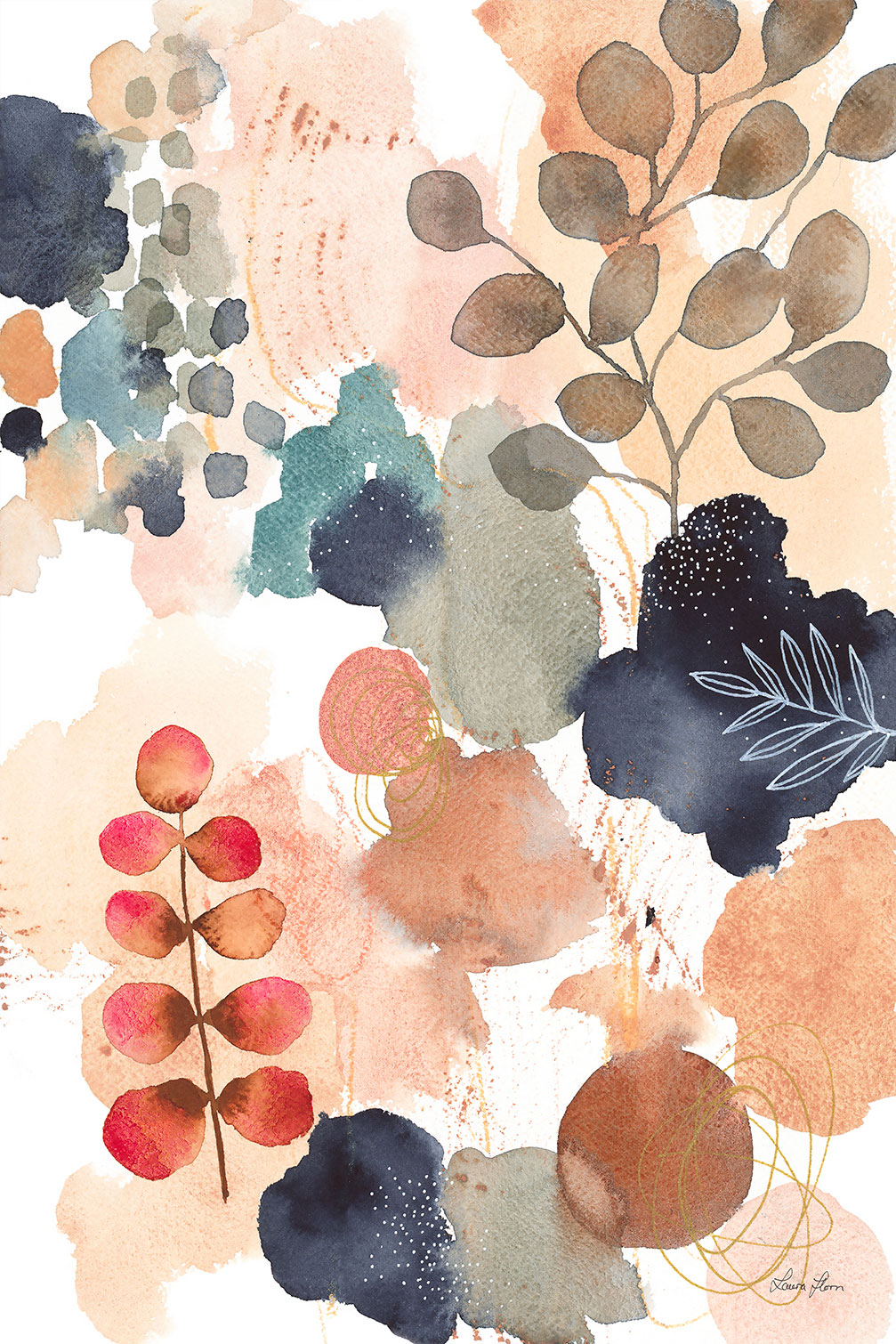 Tableau fleurs Nature et sérénité, HEXOA