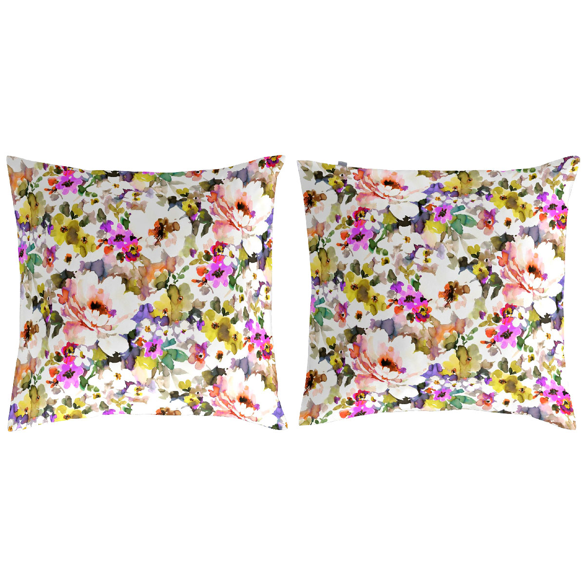 Lot de 2 taies d'oreiller en coton POESIE A, NAF NAF HOME