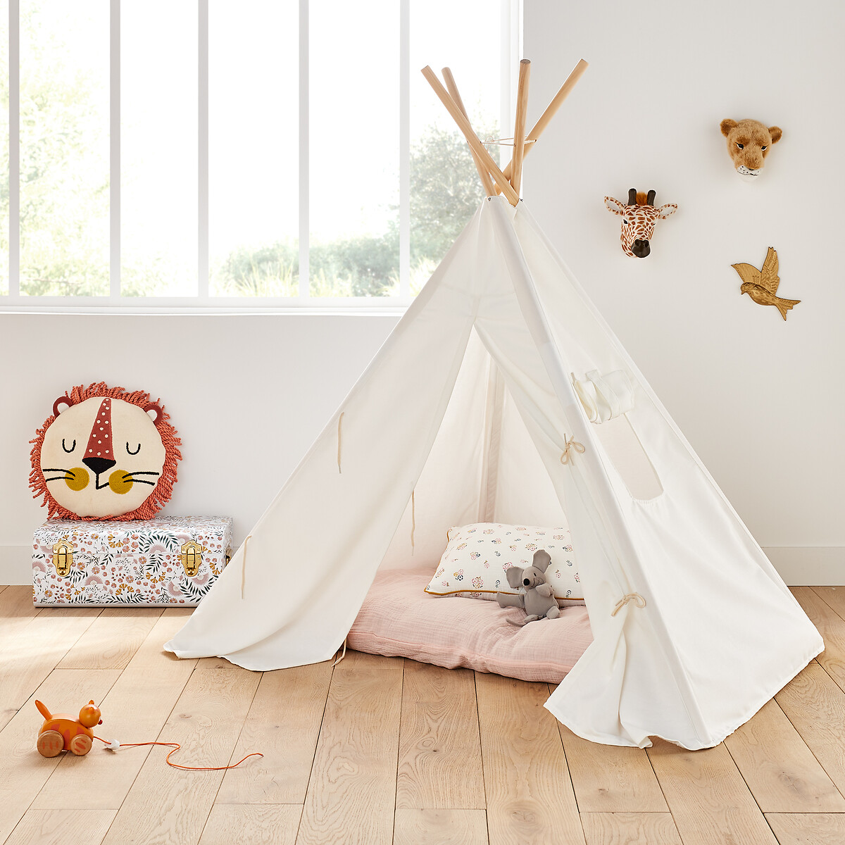 Product photograph of Tipea Child S Teepee Tent from La Redoute UK