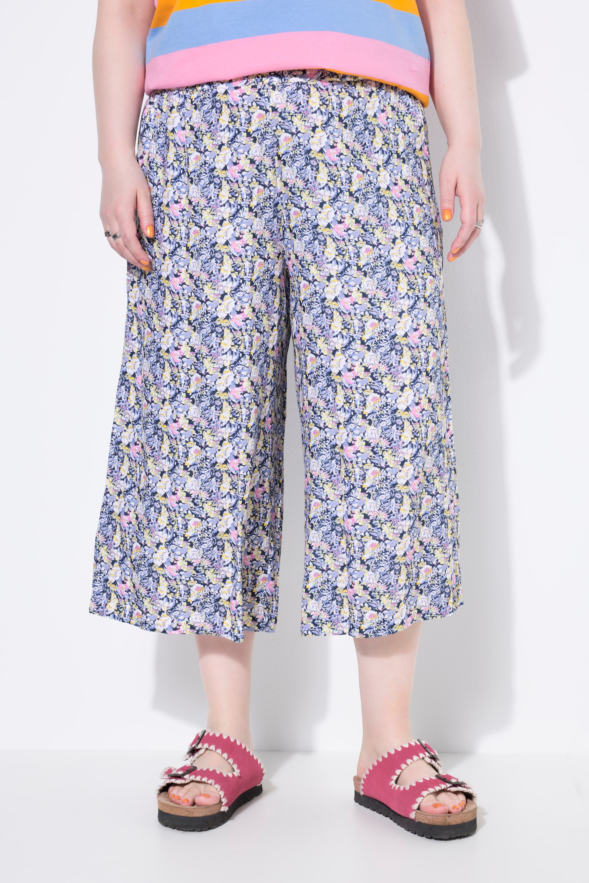 Jupe-culotte jambe large et taille élastique, STUDIO UNTOLD