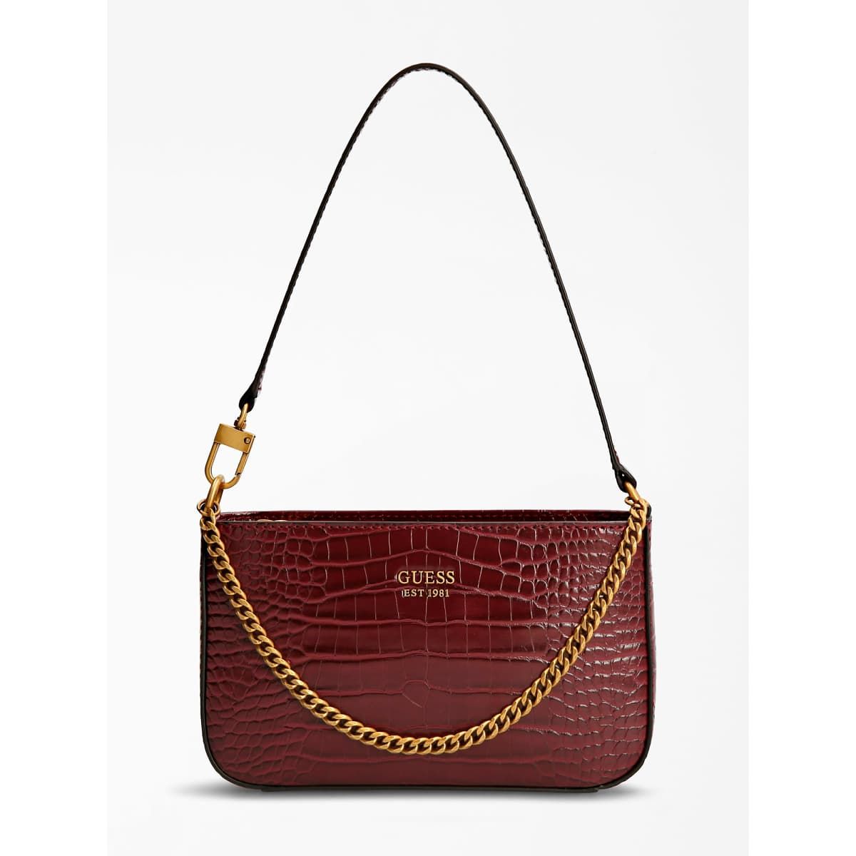 mini sac a main katey croco