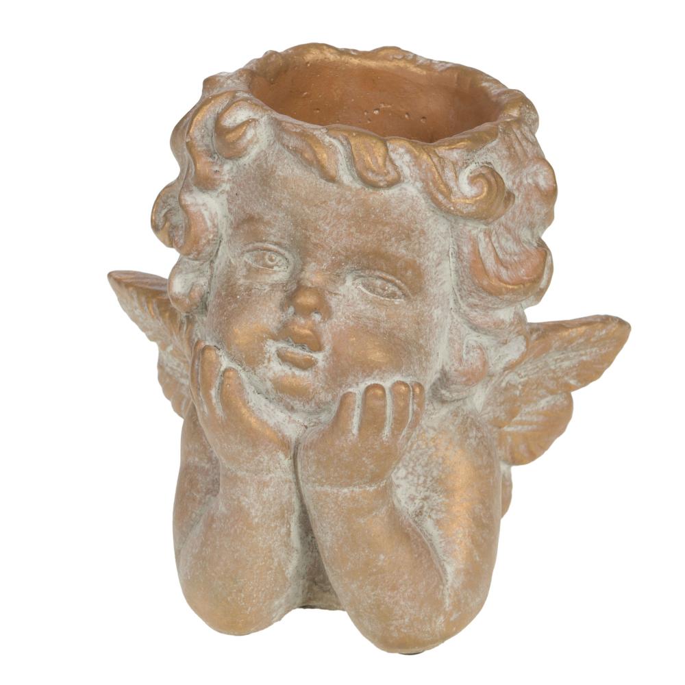 Cache pot Ange doré, AMADEUS
