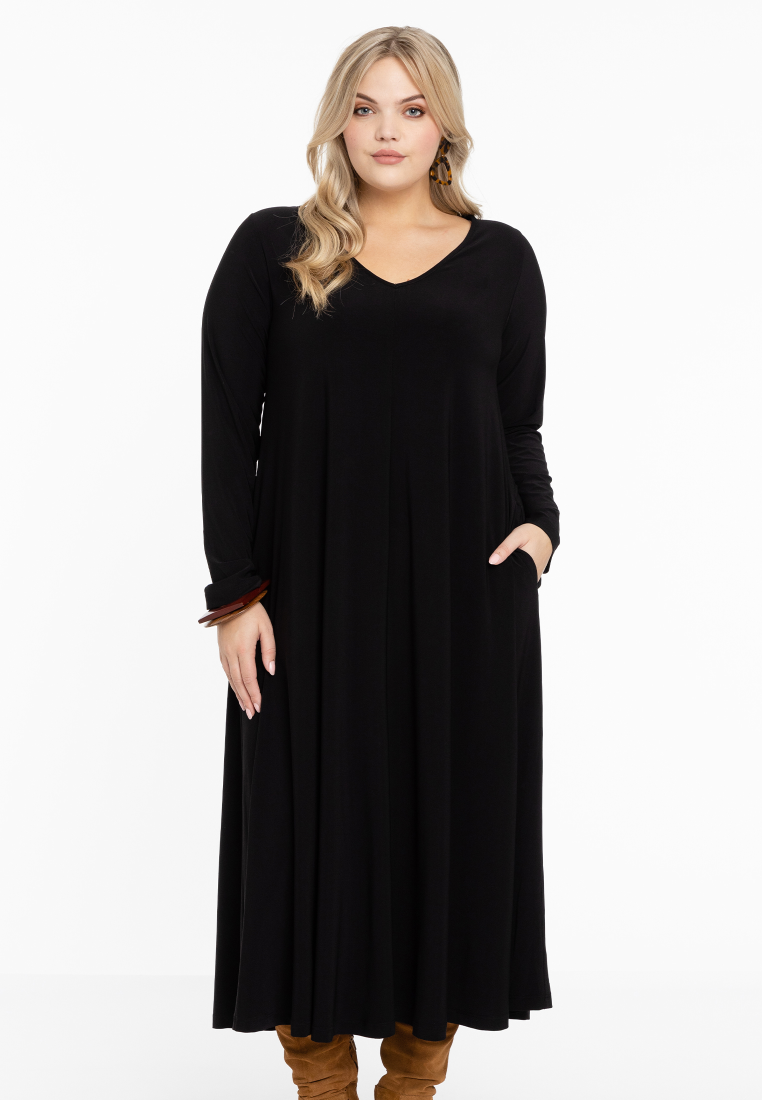 Robe avec manches longues, YOEK