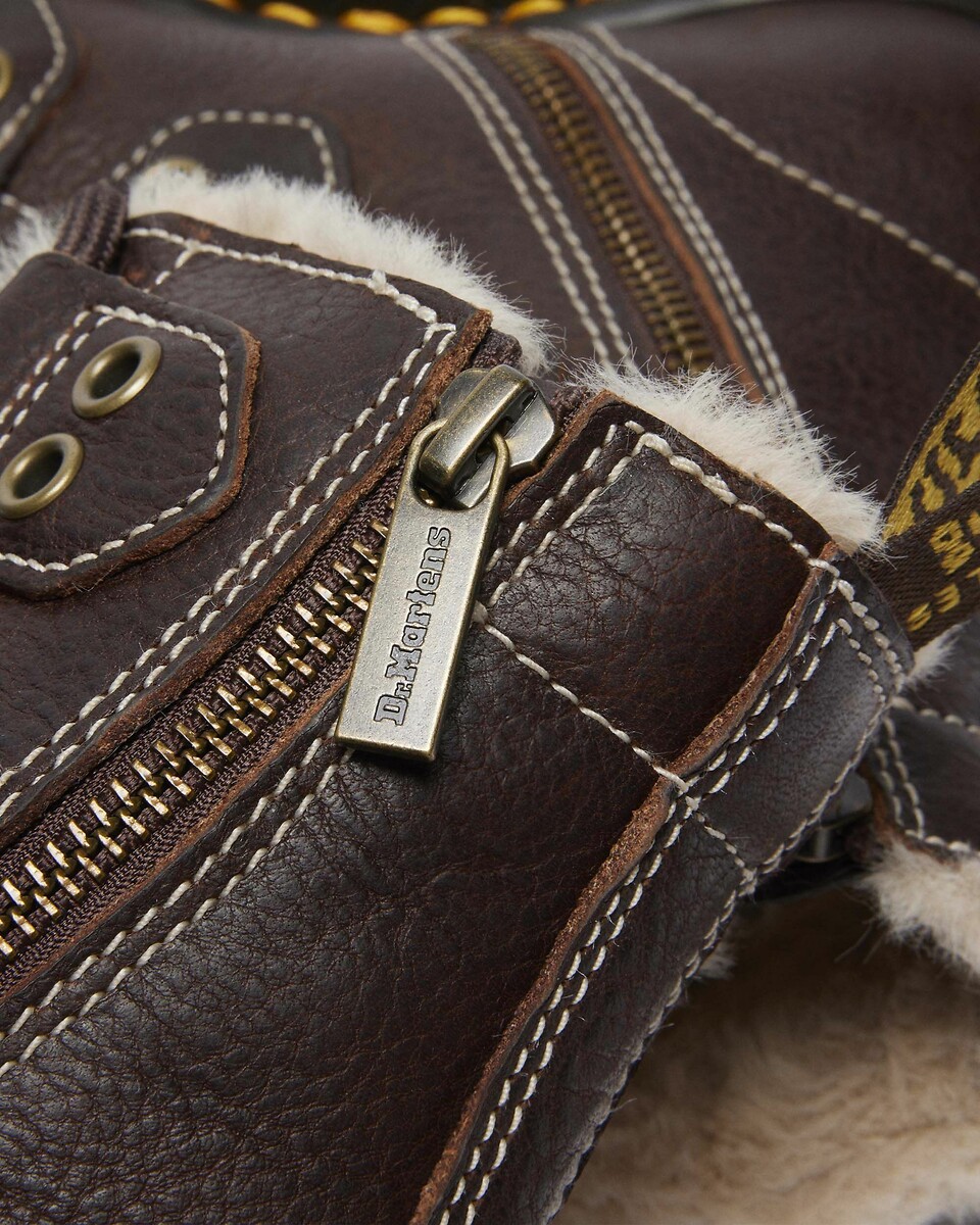 Dr. Martens Botas de piel forradas 1460 Lace to Toe — foto 6