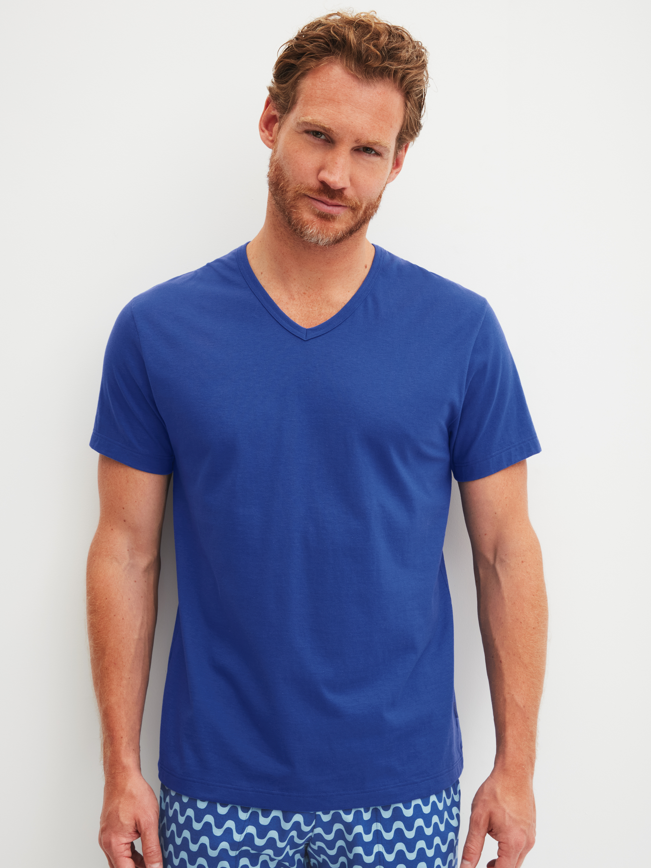 T-Shirt manches courtes Coton RMX SLEEP LEISURE, CALIDA