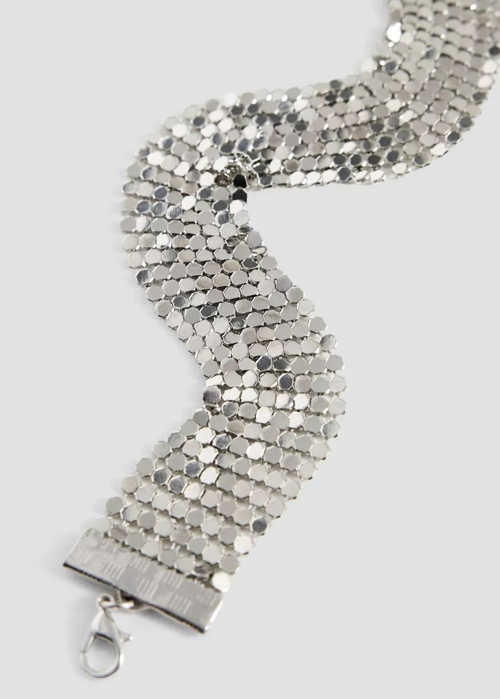 Collier chocker métallique, MANGO TEEN