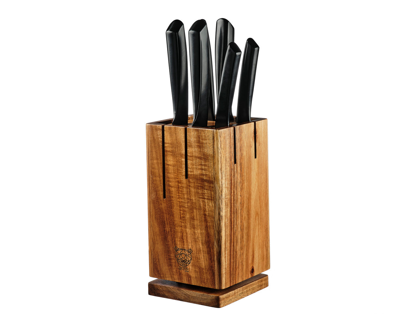 Lot de 7 couteaux de cuisine en inox, NUDE, BJORN