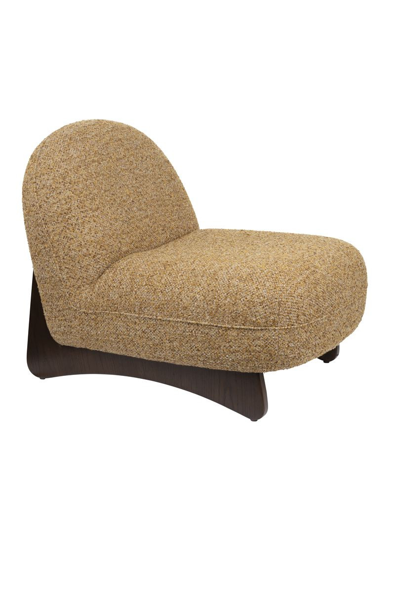 Fauteuil design en tissu, bohème, LOOM, DUTCHBONE