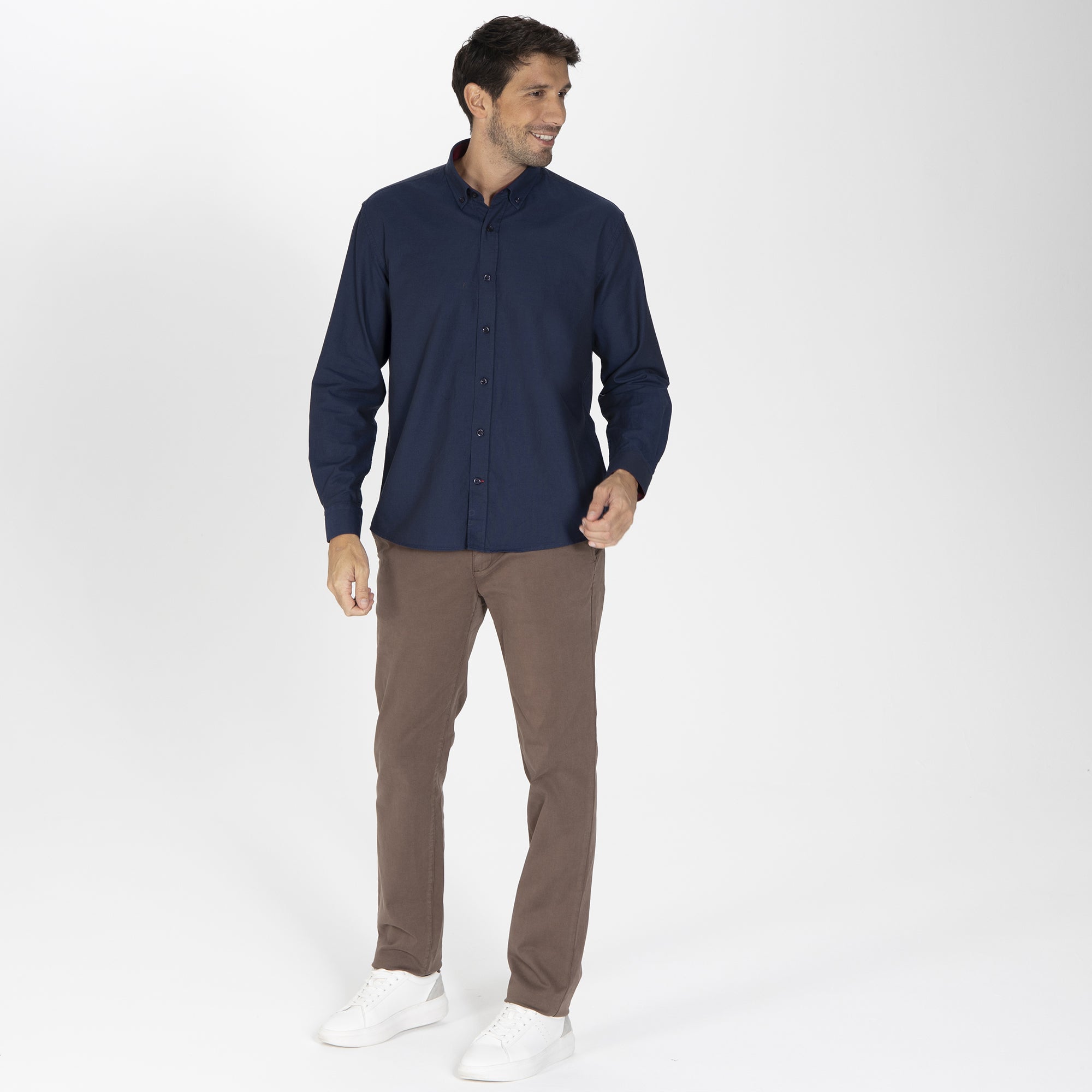 Chemise oxford manches longues en coton COLINS, GENTLEMAN FARMER