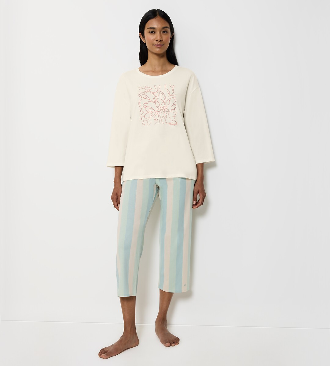 Haut de pyjama en coton Mix & Match