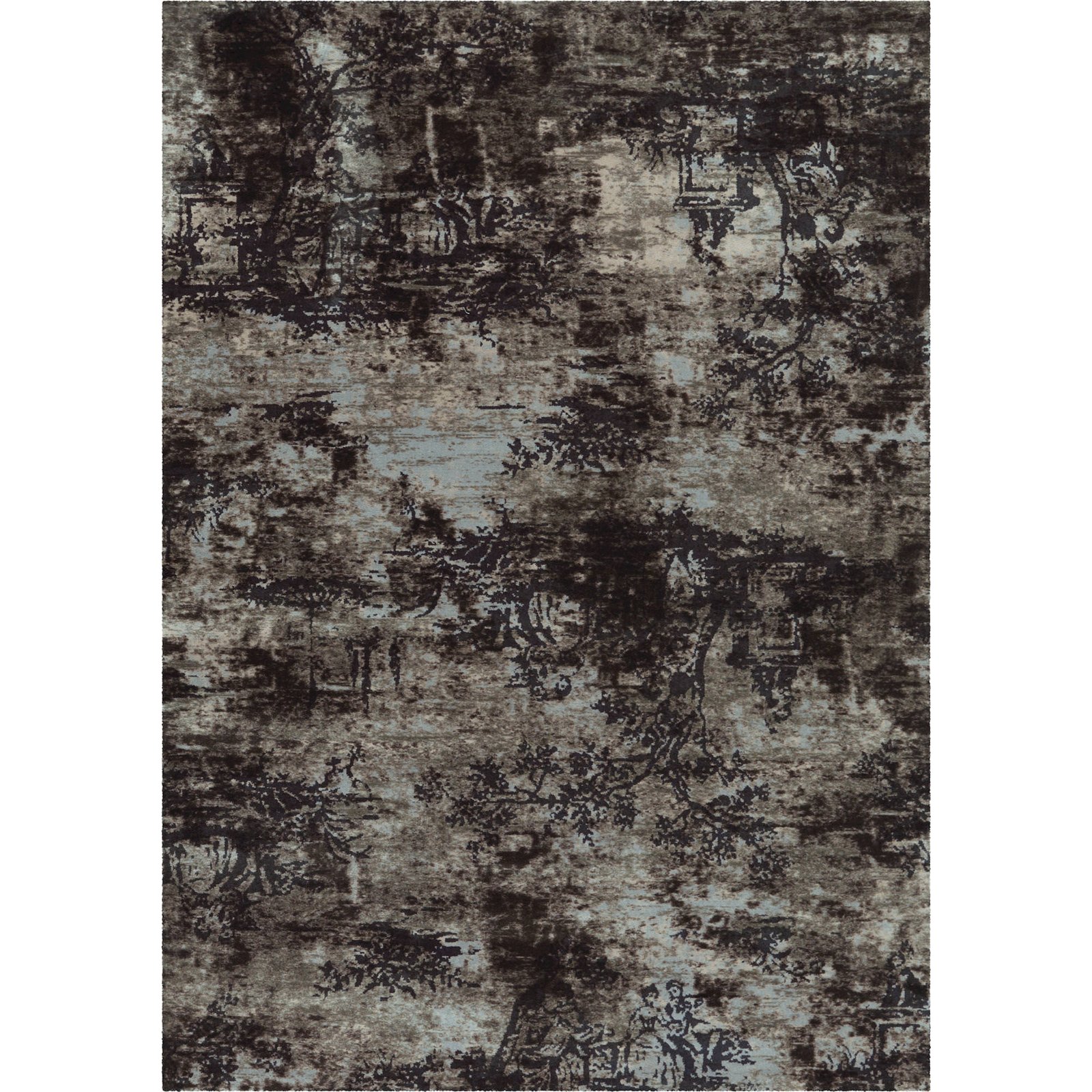 Tapis rectangulaire tissé plat, Vintage, ARTE ESPINA