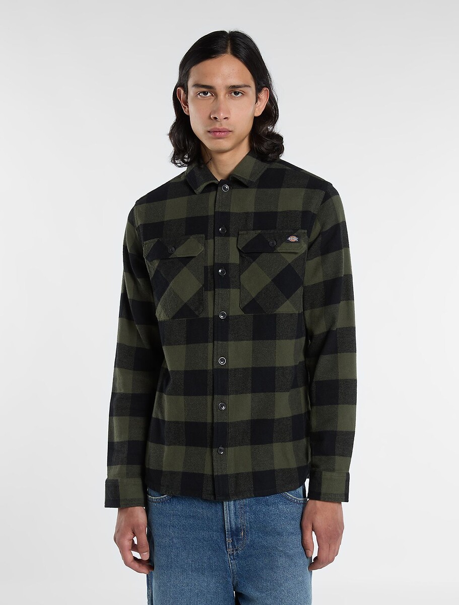 Chemise manches longues, unisexe, SACRAMENTO, DICKIES