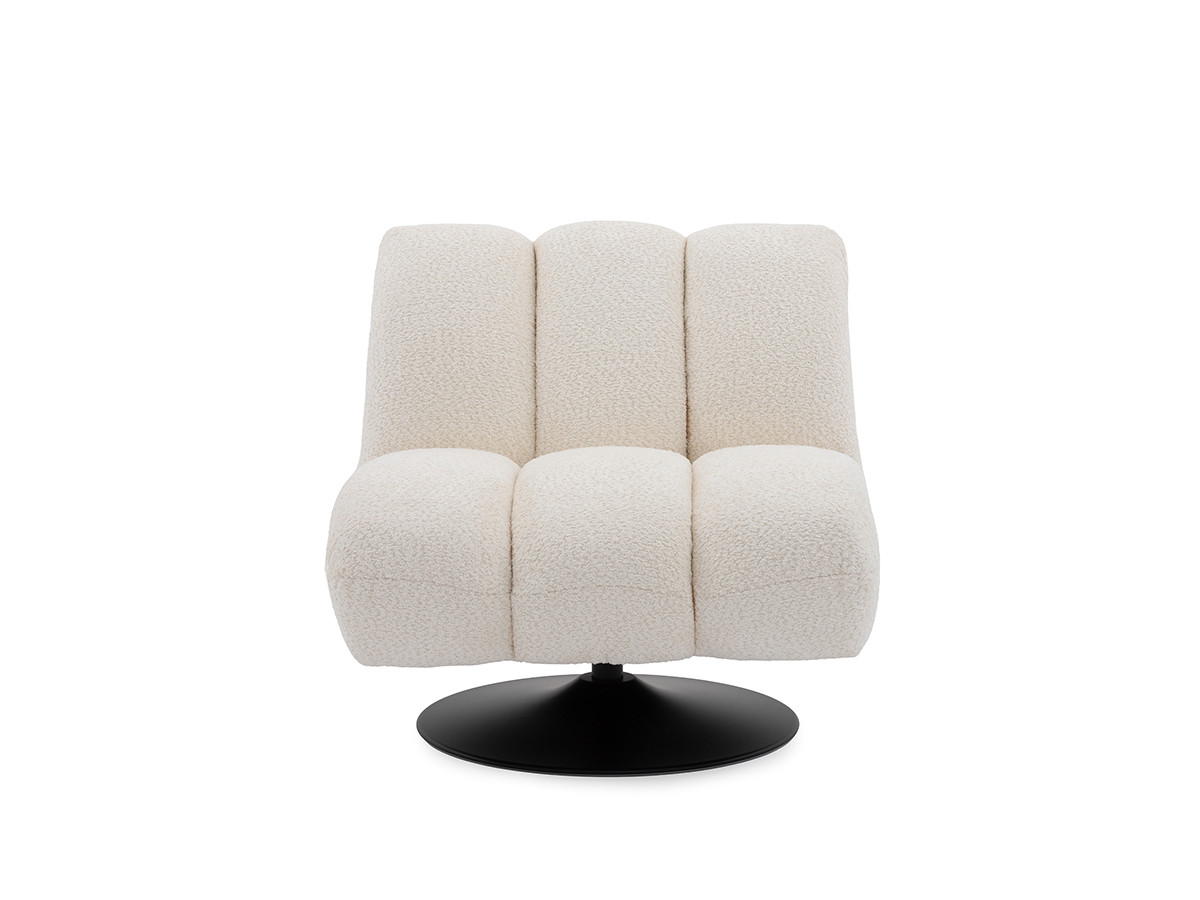 Fauteuil tissu bouclette, JANISSAIRE, BOBOCHIC