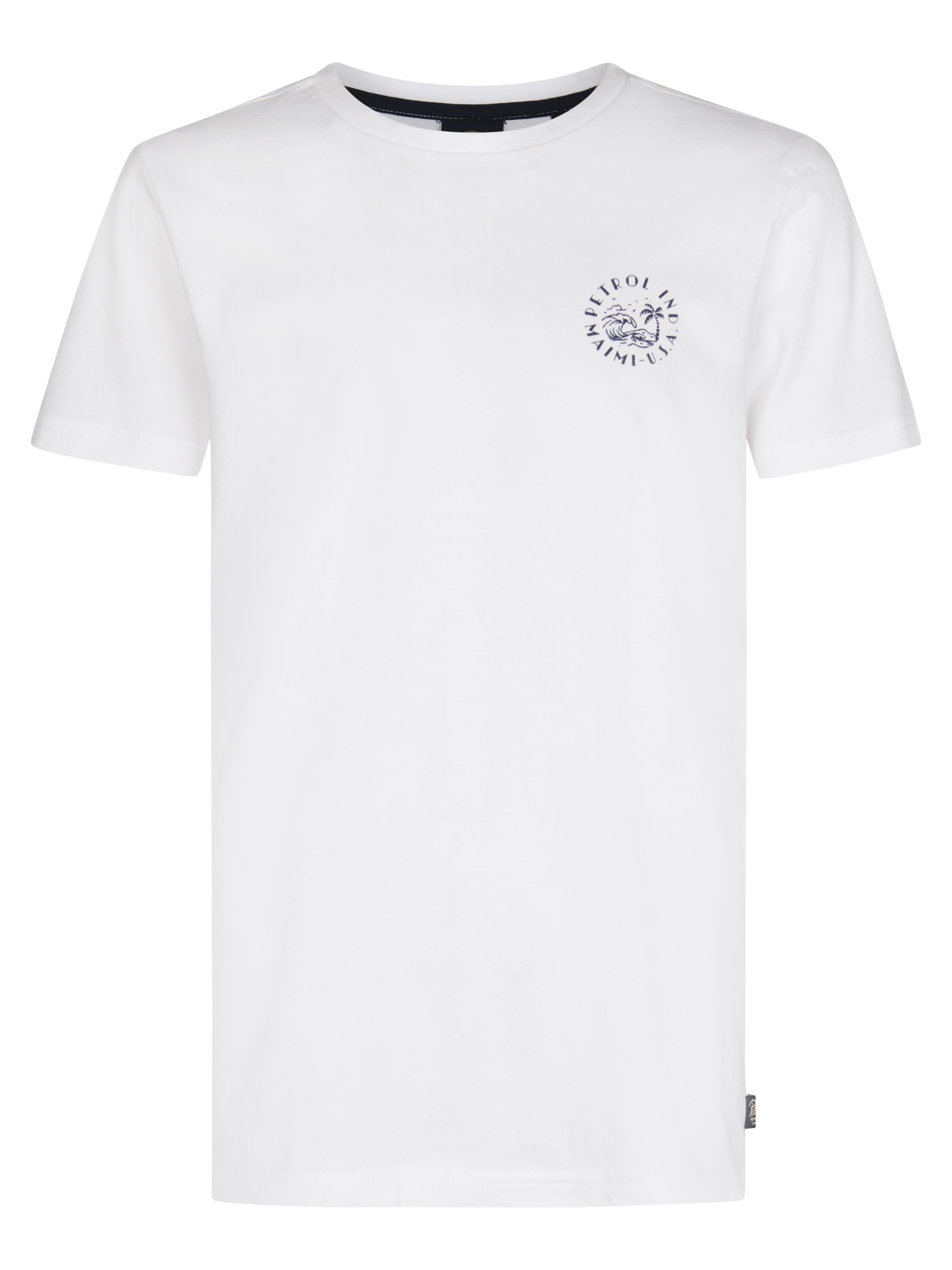 Lot de 2 t-shirts basiques à col rond riviera, PETROL INDUSTRIES