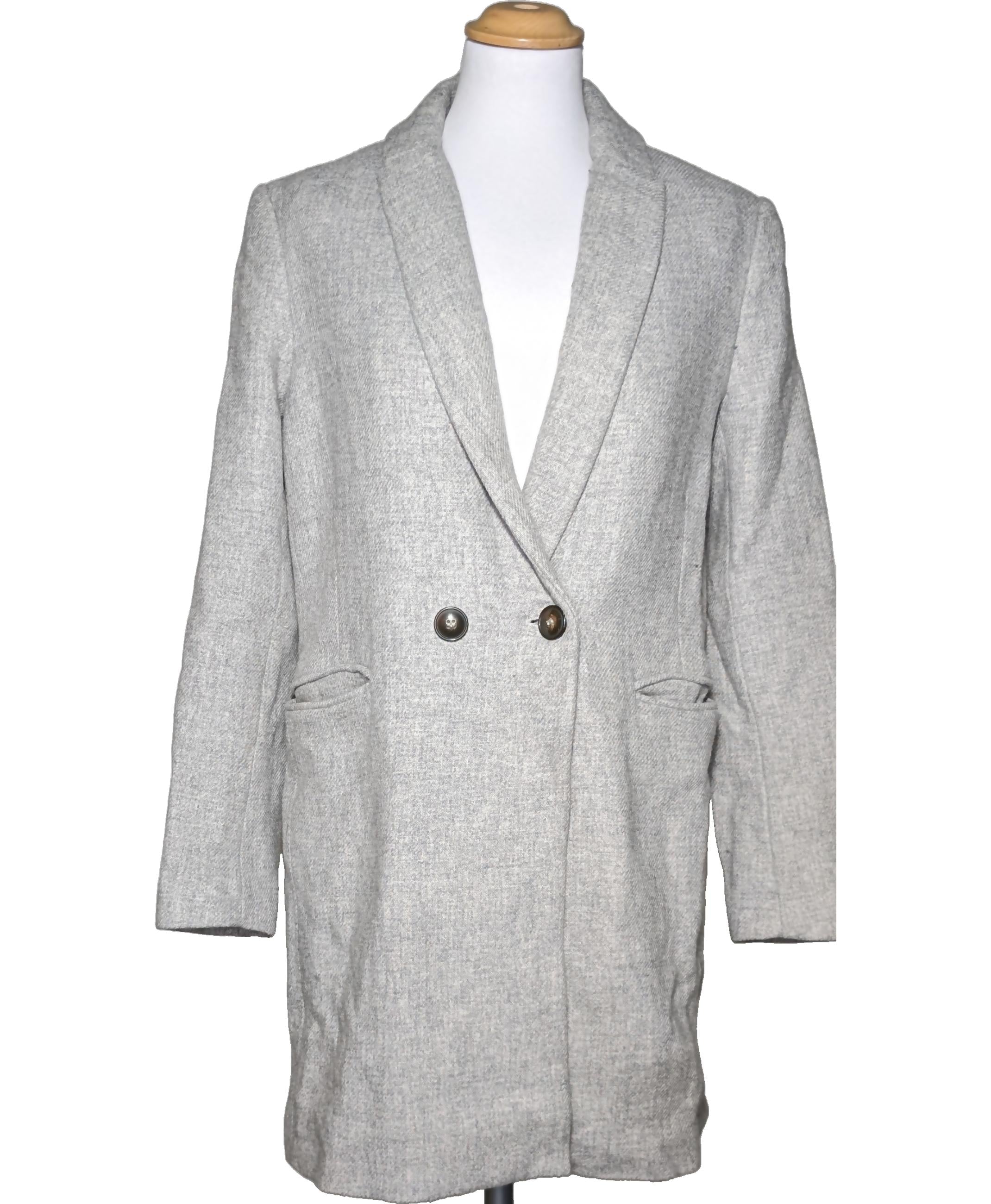 Manteau gris promod 2025