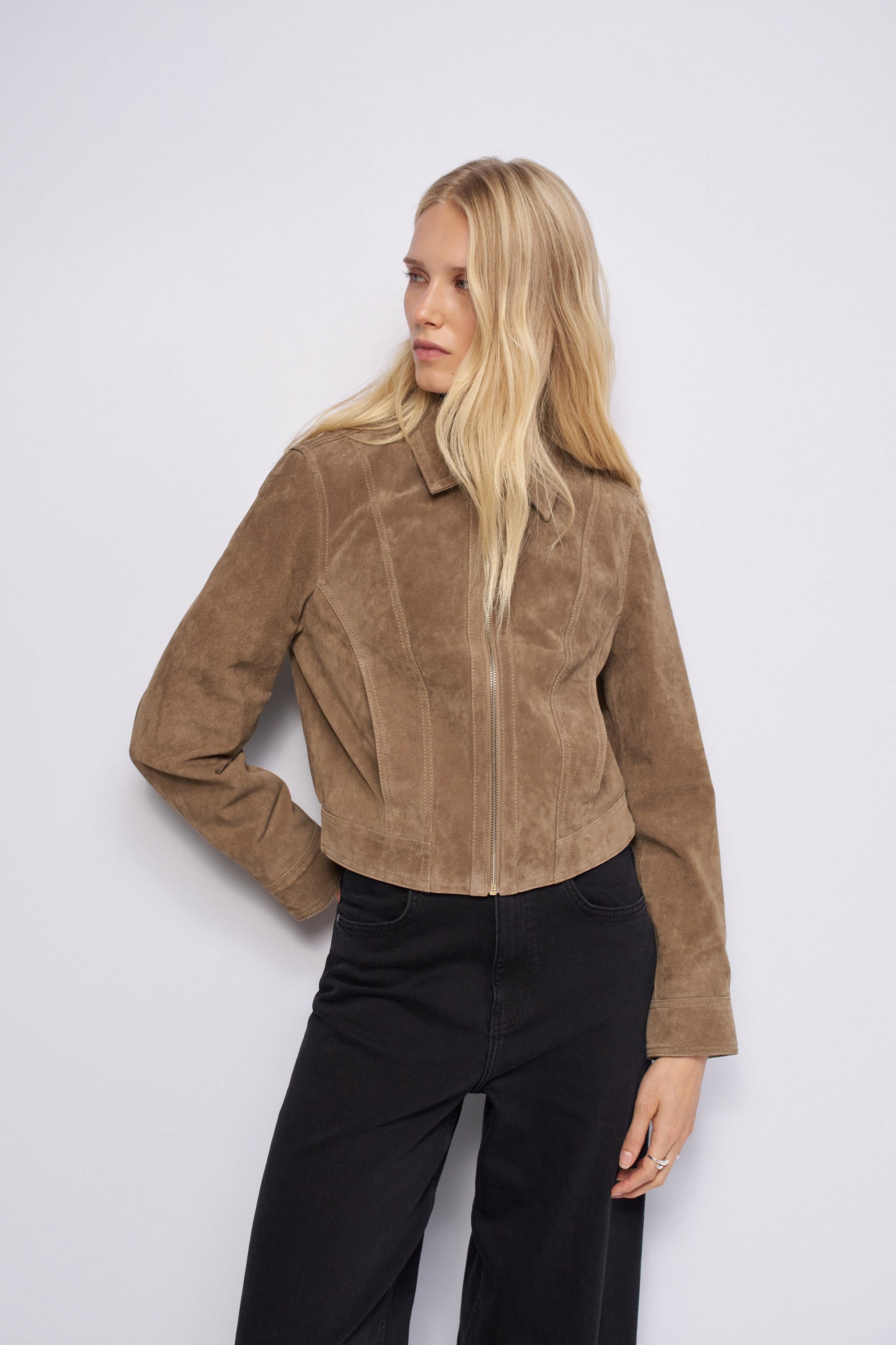 VESTE EN CUIR, SALSA JEANS