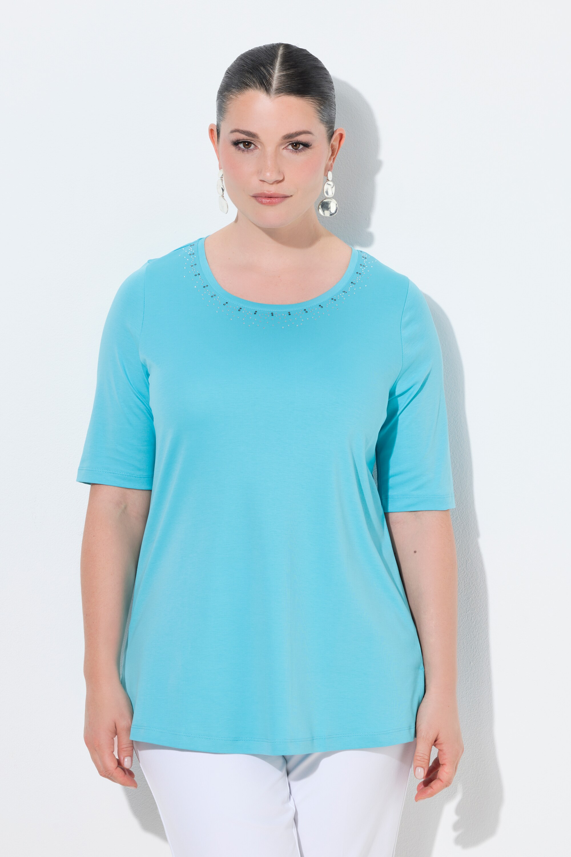T-shirt en coton Pima, ULLA POPKEN