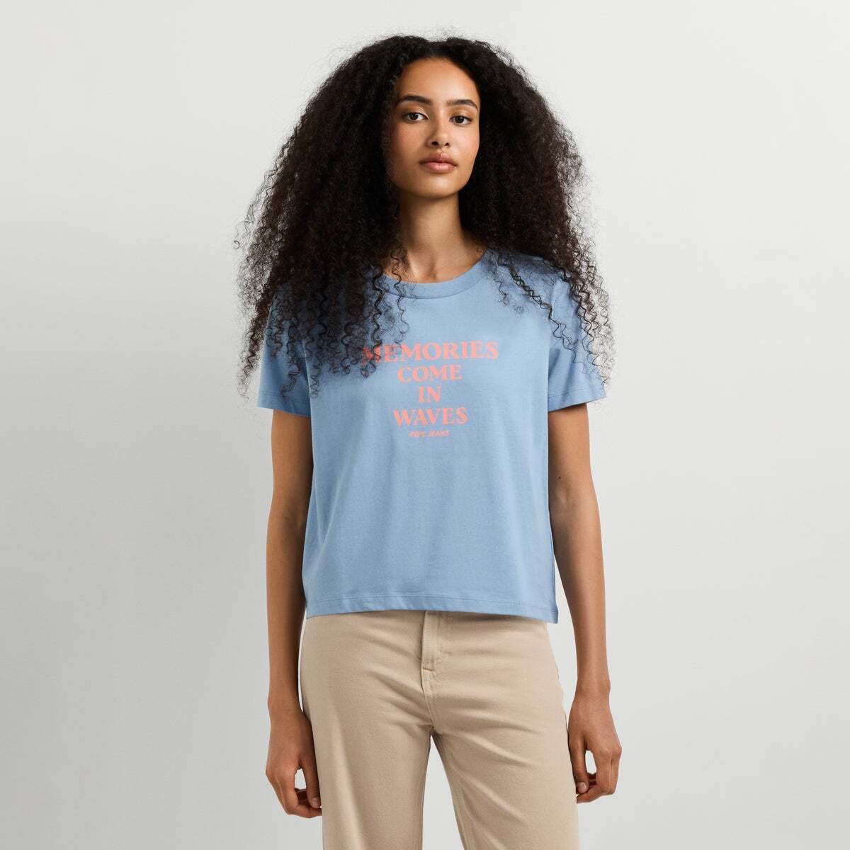 T-Shirt Avec Texte Imprimé, PEPE JEANS